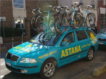 Astana Skoda Octavia Combi