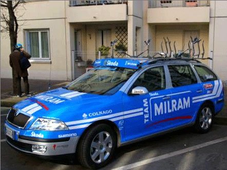 Milram Skoda Octavia combi