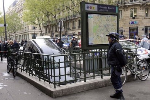 voiture dans le métro