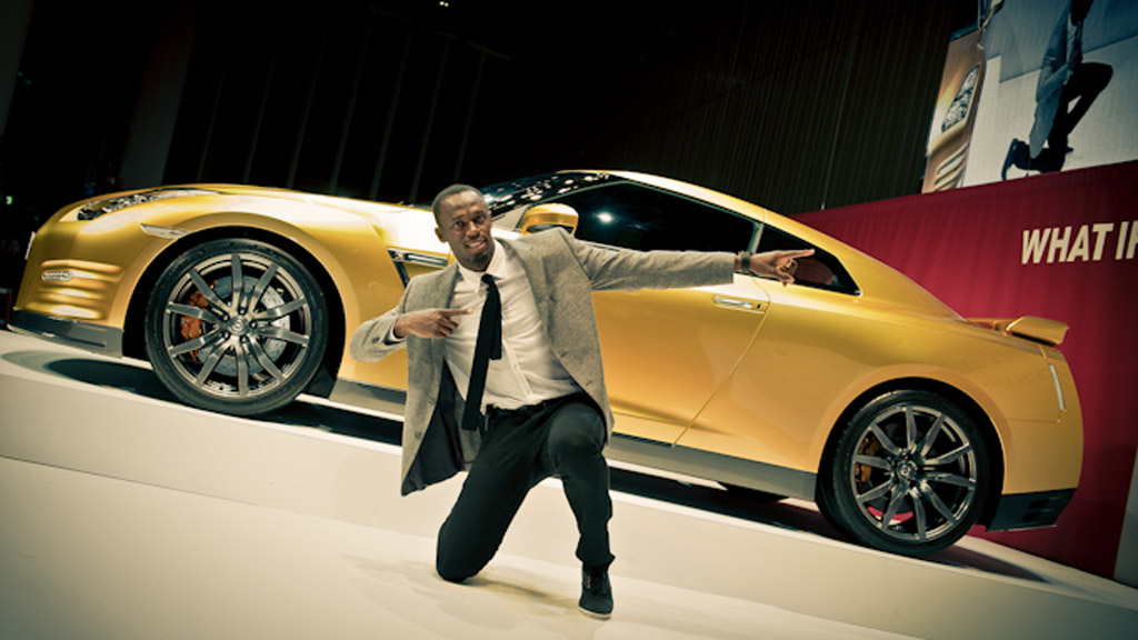 Nissan GT-R "Gold" d'Usain Bolt