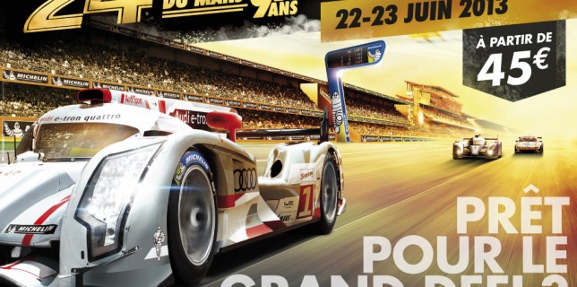 24 heures mans 2013 Affiche