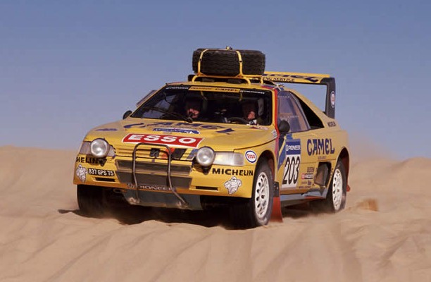 405 Camel turbo 16 du Dakar 1990