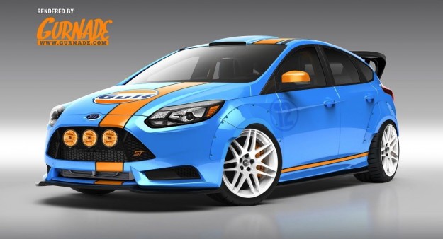 Ford Focus SEMA concepts UTI de Rallye
