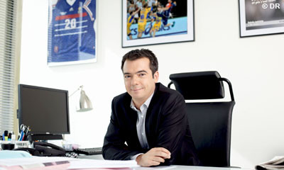 Cyril Linette patron des sports du groupe Canal+. © Canal+