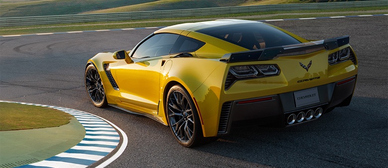 corvette Z06 arriere 2015