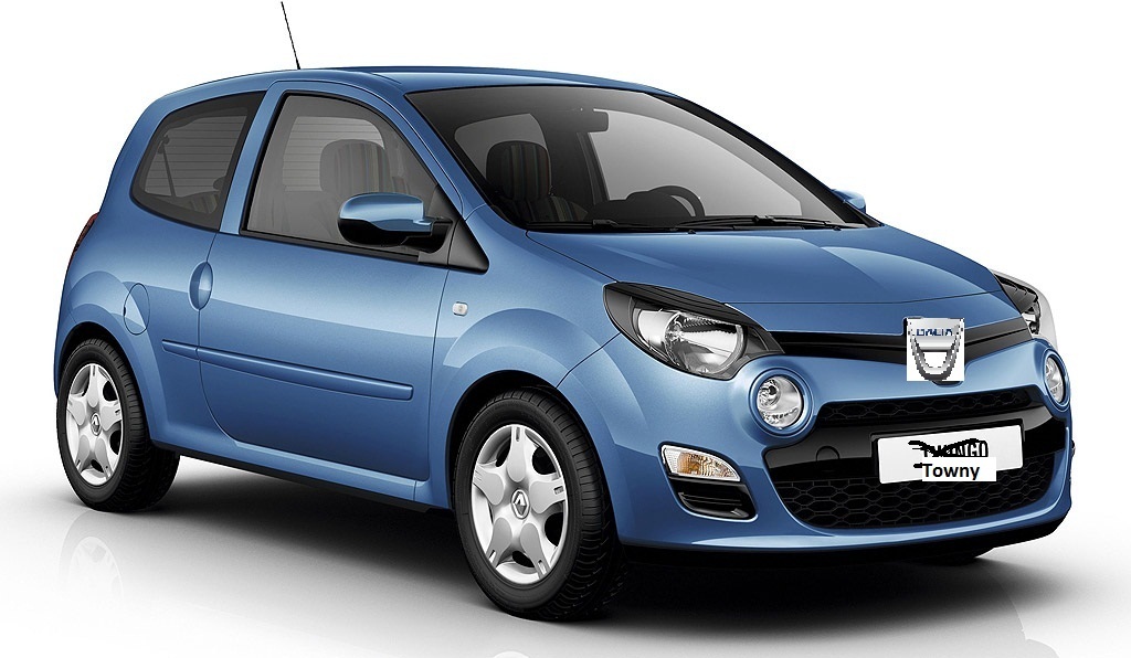 Renault Twingo pour la base de la Dacia Towny