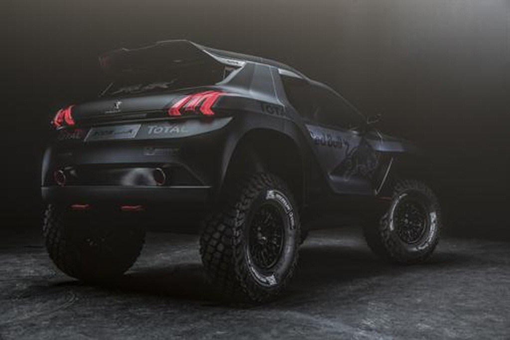 peugeot 2008 DKR arrière