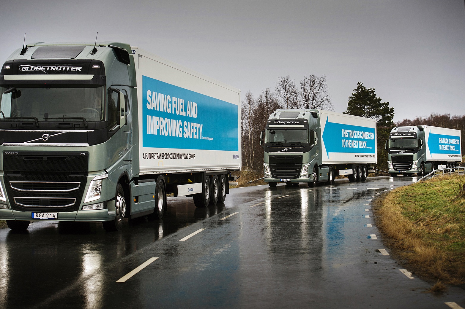 Volvo Trucks, platooning