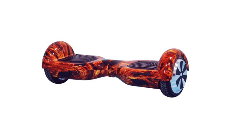 Hoverboard Rouge Flamme