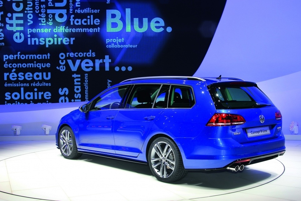 Golf VII Estate R Line arriere