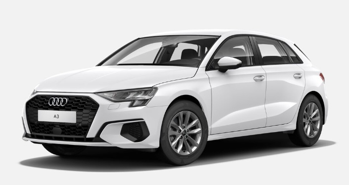 Nouvelle Audi A3 Sportback vue avant