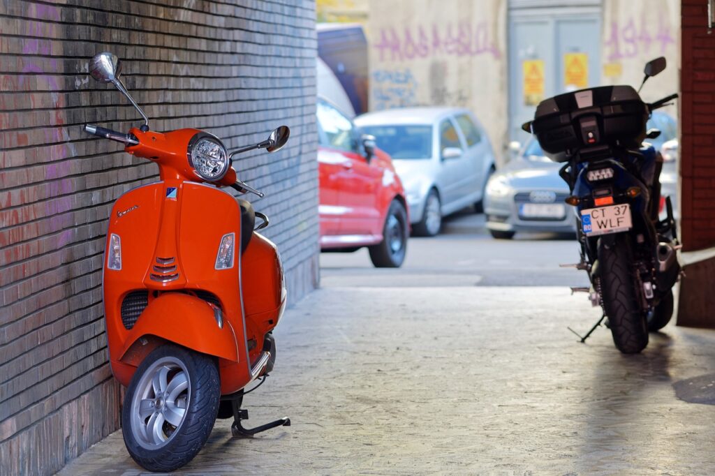 Le stationnement des 2 roues à Paris