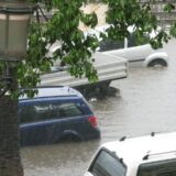 voiture qui a pris l'eau