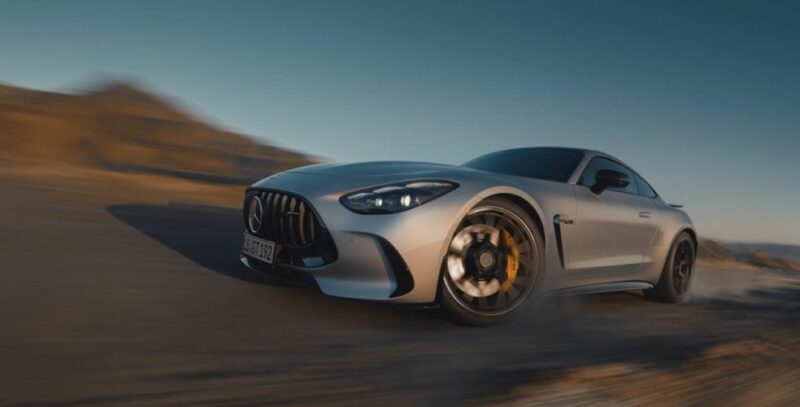 La Mercedes AMG GT 2024