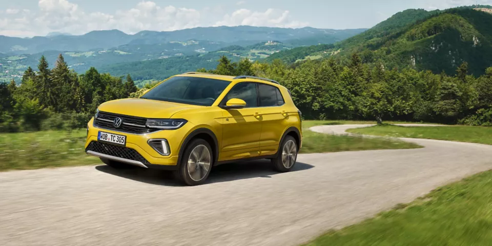 Le T-Cross restylé sera l'une des nouveautés Volkswagen 2024