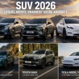 Comparatif des meilleurs SUV du marché français en 2026