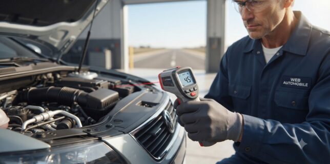 Test et diagnostic de la température de sortie d'air d'une climatisation automobile - Web Automobile.